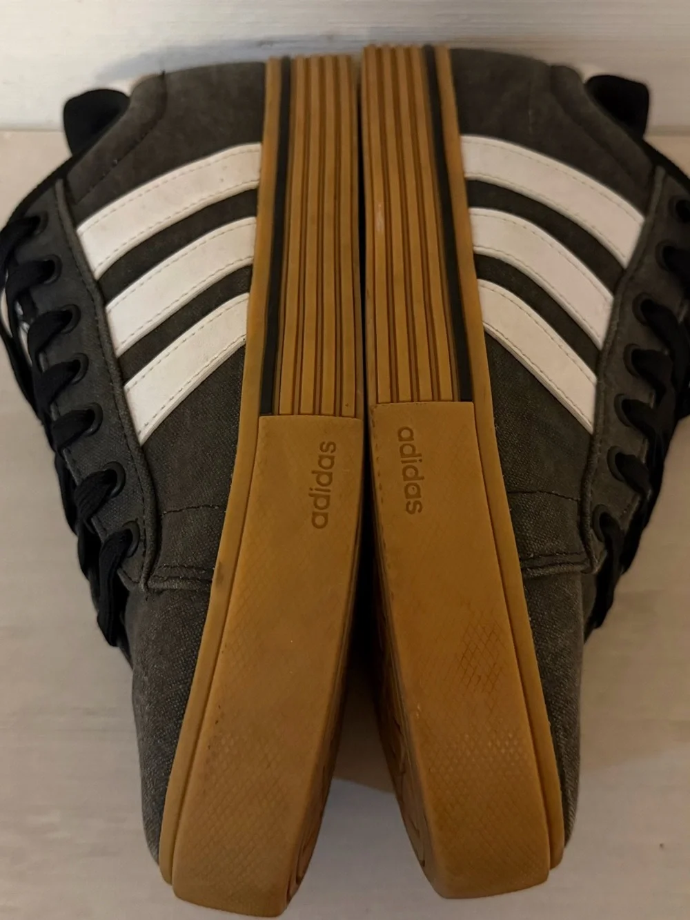Adidas Daily 4.0 Black White Gym Bottom Skateboard Shoes IF4492 Men's Size 7.5l